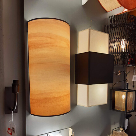 Lampe en bois